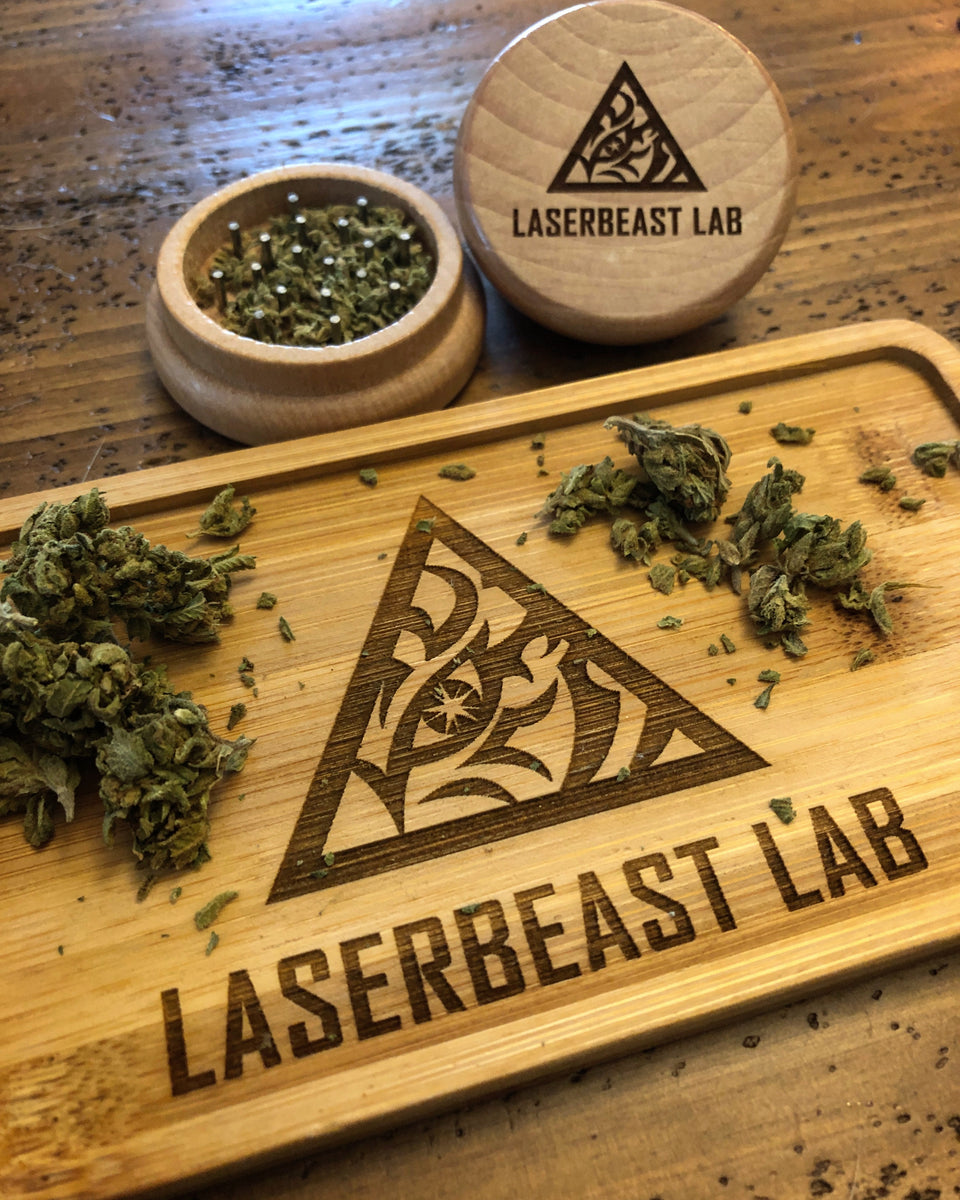 Bamboo rolling tray – LaserBeast Lab